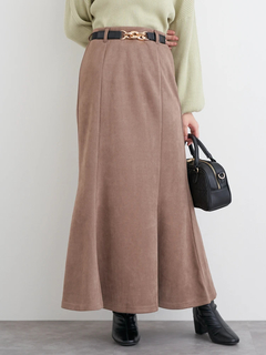 LUDIC PARK(ルディックパーク) |スエポンベルト付きマーメードスカート