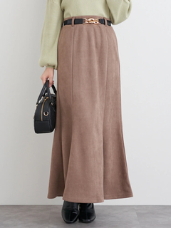 LUDIC PARK(ルディックパーク) |スエポンベルト付きマーメードスカート