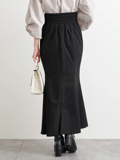 LUDIC PARK(ルディックパーク) |スエードポンチボタン付きマーメイドスカート