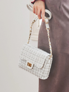 LUDIC PARK(ルディックパーク) |ツイードフラップショルダーバッグ