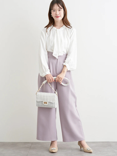 LUDIC PARK(ルディックパーク) |ツイードフラップショルダーバッグ