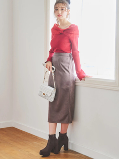 LUDIC PARK(ルディックパーク) |ツイードフラップショルダーバッグ