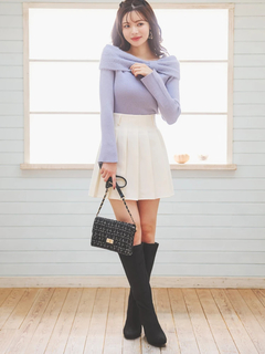 LUDIC PARK(ルディックパーク) |ツイードフラップショルダーバッグ