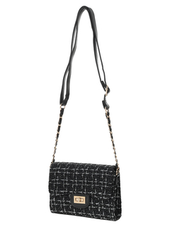 LUDIC PARK(ルディックパーク) |ツイードフラップショルダーバッグ