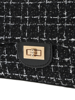 LUDIC PARK(ルディックパーク) |ツイードフラップショルダーバッグ