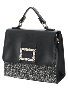 LUDIC PARK(ルディックパーク) |[2WAY]ツイード×フェイクレザーバッグ