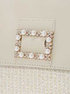 LUDIC PARK(ルディックパーク) |[2WAY]ツイード×フェイクレザーバッグ