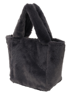 LUDIC PARK(ルディックパーク) |【マスコットチャーム付き】フェイクファートートバッグ