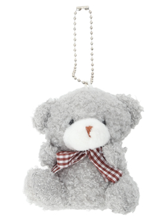 LUDIC PARK(ルディックパーク) |【マスコットチャーム付き】フェイクファートートバッグ