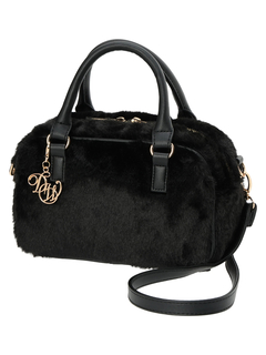 LUDIC PARK(ルディックパーク) |[2WAY]ファーチャーム付きボストンバッグ