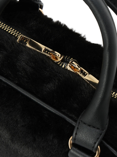 LUDIC PARK(ルディックパーク) |[2WAY]ファーチャーム付きボストンバッグ