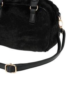 LUDIC PARK(ルディックパーク) |[2WAY]ファーチャーム付きボストンバッグ