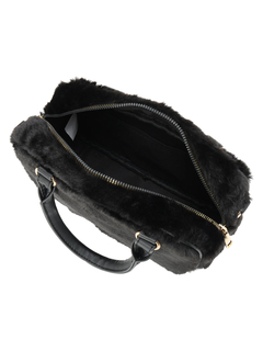 LUDIC PARK(ルディックパーク) |[2WAY]ファーチャーム付きボストンバッグ