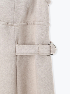 LUDIC PARK(ルディックパーク) |バックリボンスエードポンチジャンパースカート