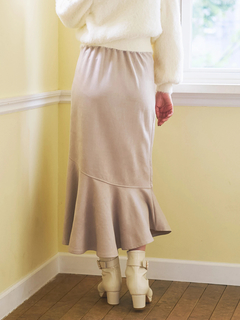 LUDIC PARK(ルディックパーク) |スエードポンチビット付きマーメイドスカート