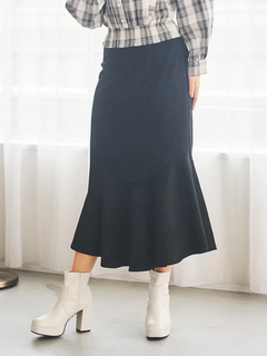 LUDIC PARK(ルディックパーク) |スエードポンチビット付きマーメイドスカート