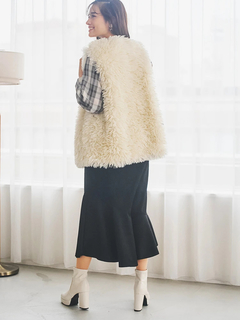 LUDIC PARK(ルディックパーク) |スエードポンチビット付きマーメイドスカート