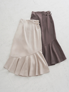 LUDIC PARK(ルディックパーク) |スエードポンチビット付きマーメイドスカート