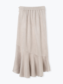 LUDIC PARK(ルディックパーク) |スエードポンチビット付きマーメイドスカート