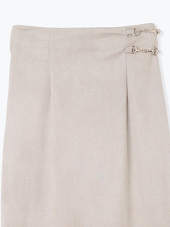 LUDIC PARK(ルディックパーク) |スエードポンチビット付きマーメイドスカート