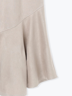 LUDIC PARK(ルディックパーク) |スエードポンチビット付きマーメイドスカート