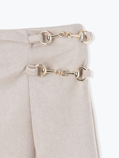 LUDIC PARK(ルディックパーク) |スエードポンチビット付きマーメイドスカート