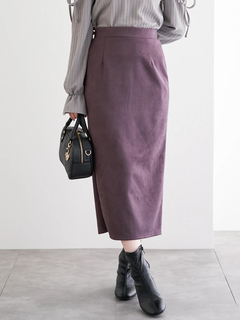 LUDIC PARK(ルディックパーク) |スエードポンチナロースカート