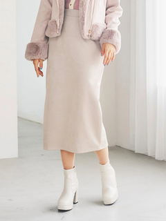 LUDIC PARK(ルディックパーク) |スエードポンチナロースカート