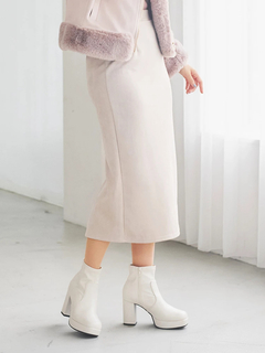 LUDIC PARK(ルディックパーク) |スエードポンチナロースカート