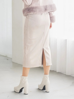 LUDIC PARK(ルディックパーク) |スエードポンチナロースカート
