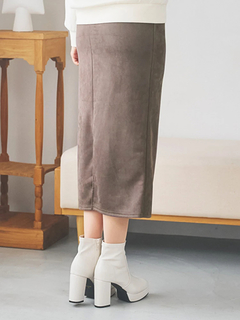 LUDIC PARK(ルディックパーク) |スエードポンチナロースカート