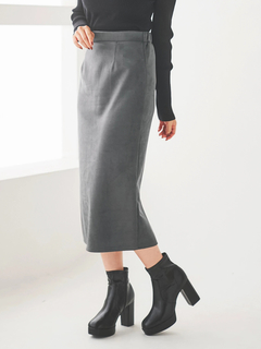 LUDIC PARK(ルディックパーク) |スエードポンチナロースカート