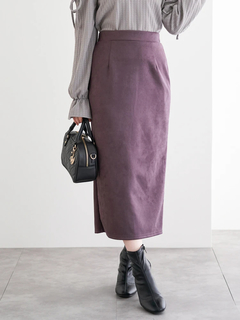 LUDIC PARK(ルディックパーク) |スエードポンチナロースカート