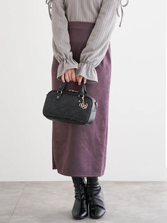 LUDIC PARK(ルディックパーク) |スエードポンチナロースカート