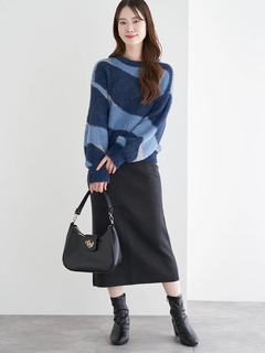 LUDIC PARK(ルディックパーク) |スエードポンチナロースカート