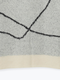 LUDIC PARK(ルディックパーク) |ラインジャガードシャギーラメニットトップス