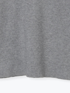 LUDIC PARK(ルディックパーク) |襟ビジューパール付きリブニットトップス