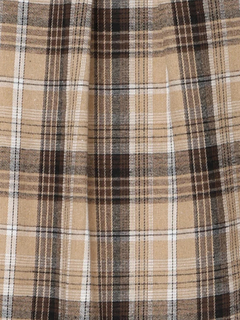 LUDIC PARK(ルディックパーク) |チェック柄タックスリーブスキッパーシャツ