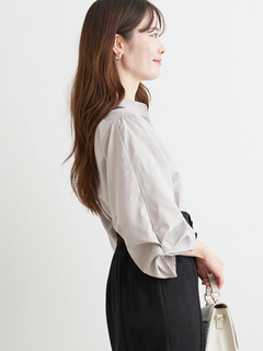 LUDIC PARK(ルディックパーク) |タックスリーブスキッパーシャツ