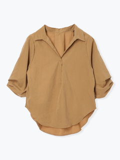 LUDIC PARK(ルディックパーク) |タックスリーブスキッパーシャツ