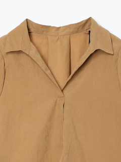 LUDIC PARK(ルディックパーク) |タックスリーブスキッパーシャツ