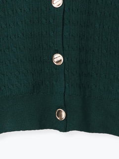 LUDIC PARK(ルディックパーク) |ケーブル編み長袖ニットカーディガン