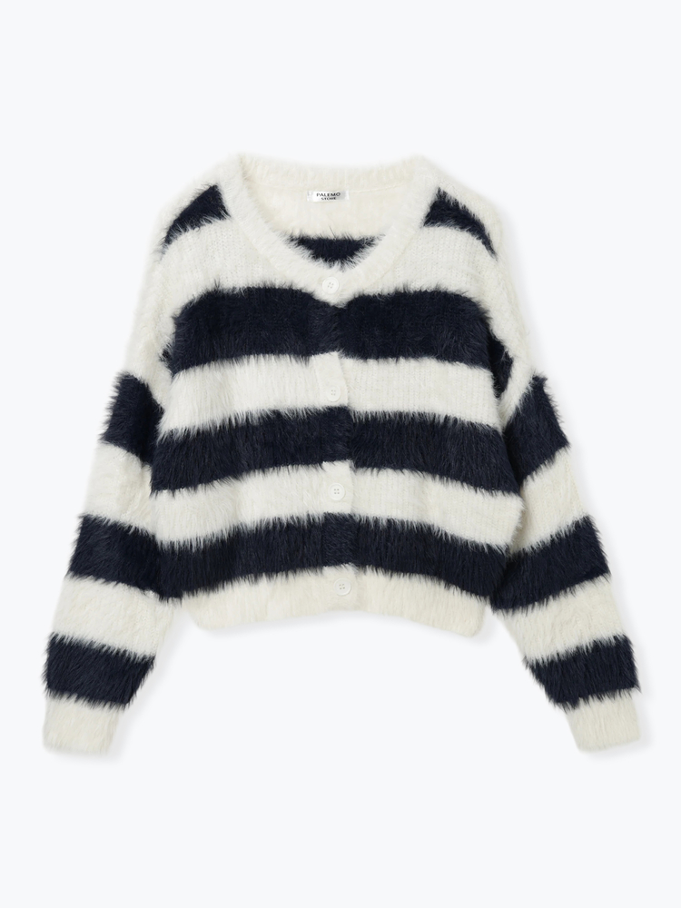 LUDIC PARK(ルディックパーク) |フェザーボーダーカーディガン