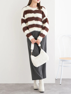 LUDIC PARK(ルディックパーク) |フェザーボーダーカーディガン