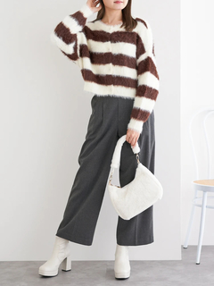 LUDIC PARK(ルディックパーク) |フェザーボーダーカーディガン