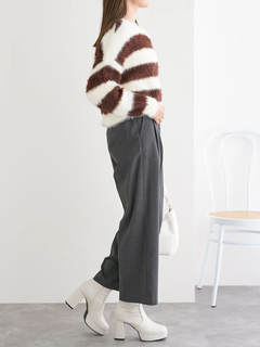 LUDIC PARK(ルディックパーク) |フェザーボーダーカーディガン