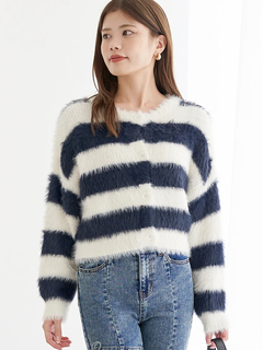 LUDIC PARK(ルディックパーク) |フェザーボーダーカーディガン