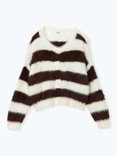 LUDIC PARK(ルディックパーク) |フェザーボーダーカーディガン