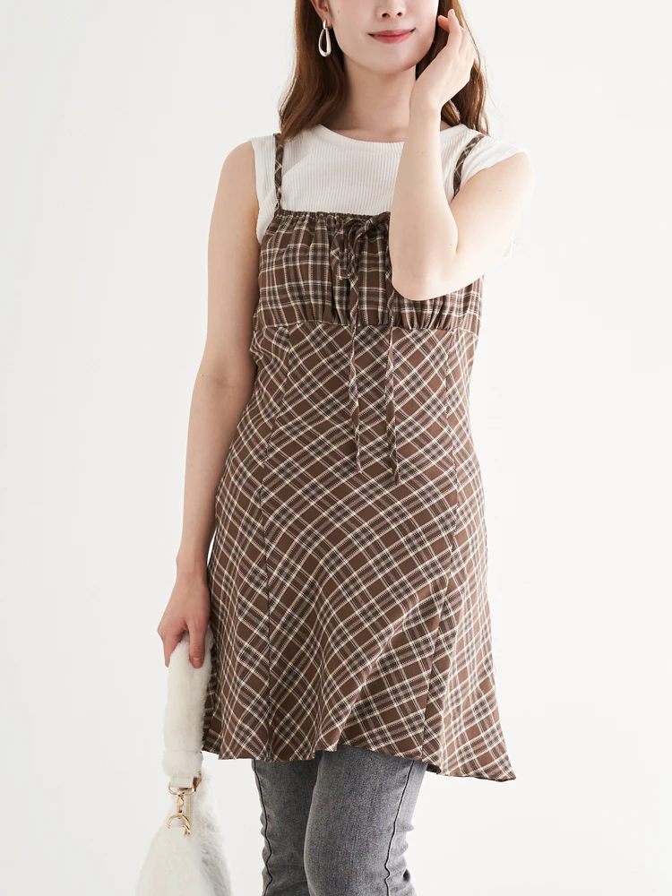 Liilu Paloma Top チェックキャミソール　4y Liilu Paloma Top チェックキャミソール 4y 気になる対象商品