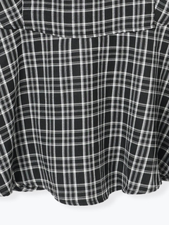 LUDIC PARK(ルディックパーク) |チェック柄ビット付きマーメイドスカート